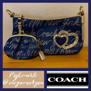 ✨COACH✨RARE Signature Script Set!